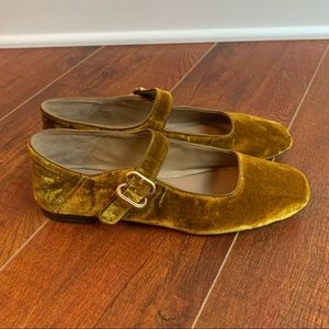 Sam Edelman velvet mary janes